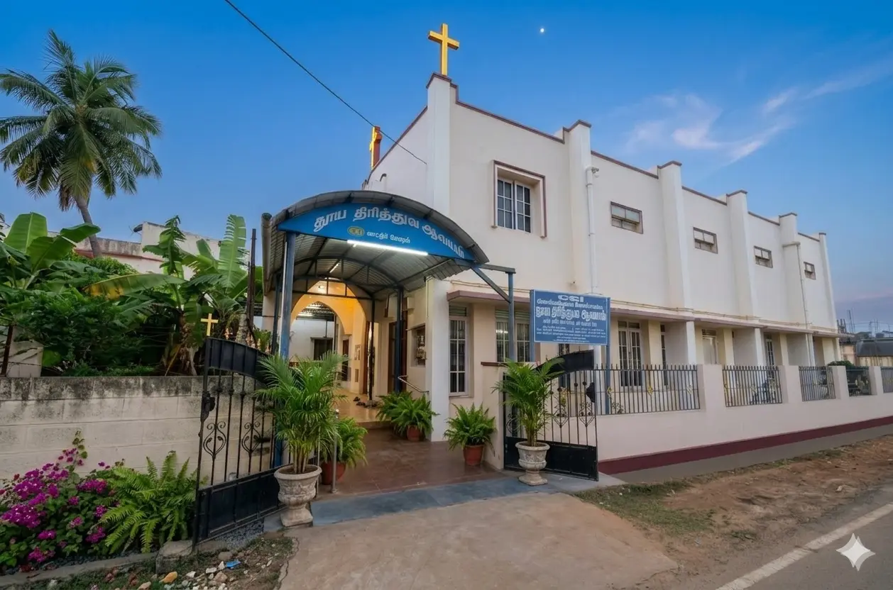 Construction of the new church